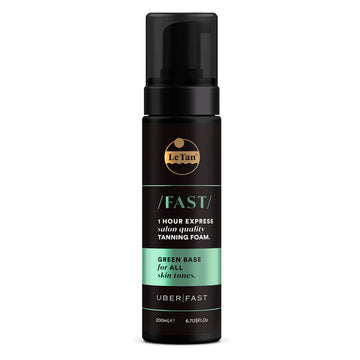 Le Tan Uber Fast Self Tanning Foam - Green Base 200 ml
