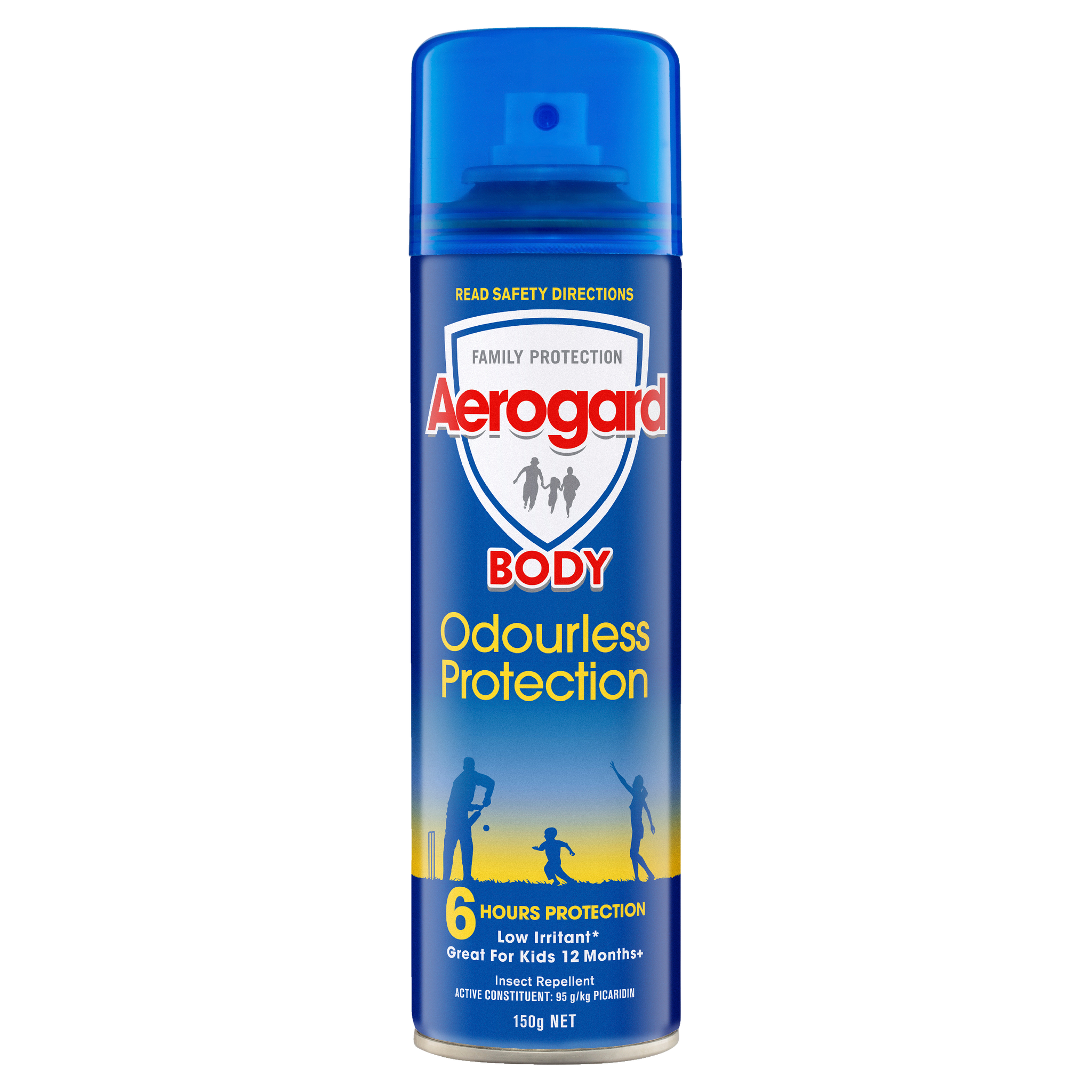 Aerogard Odourless Protection Insect Repellent Aerosol Spray 150g