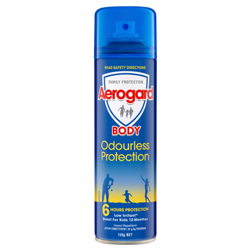 Aerogard Odourless Protection Insect Repellent Aerosol Spray 150g