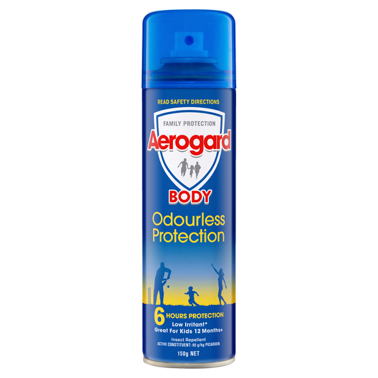 Aerogard Odourless Protection Insect Repellent Aerosol Spray 150g