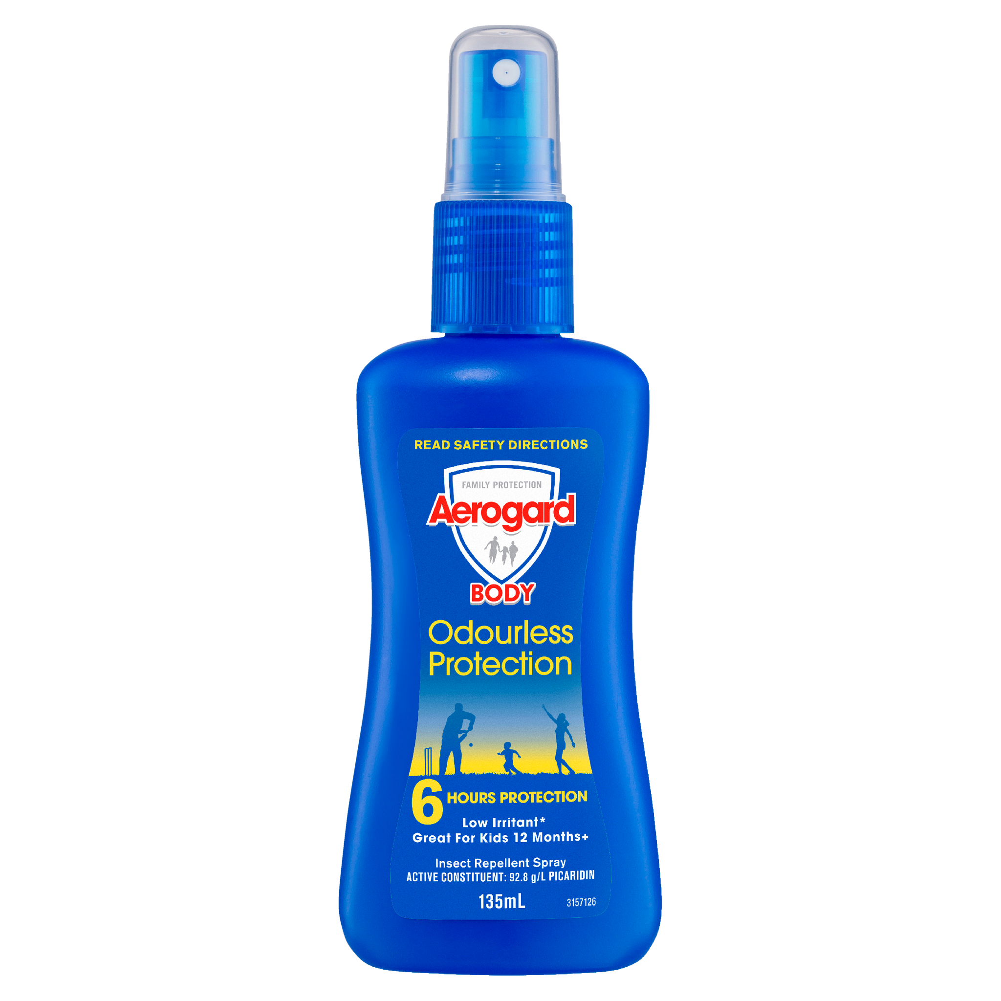 Aerogard Odourless Protection Insect Repellent Pump Spray 135ml