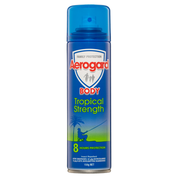 Aerogard Tropical Strength Insect Repellent Aerosol Spray 150g