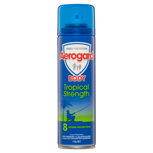 Aerogard Tropical Strength Insect Repellent Aerosol Spray 150g
