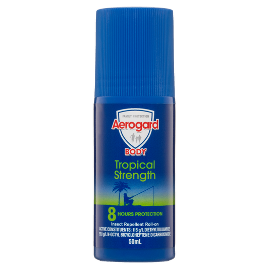 Aerogard Tropical Strength Insect Repellent Roll On 50ml