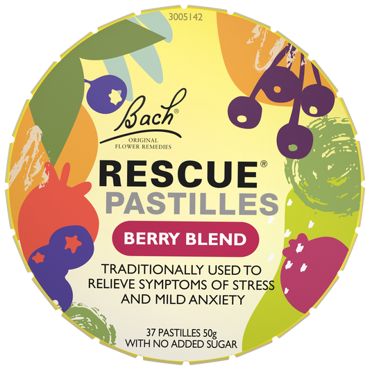 Bach Rescue Pastilles Berry Blend Flavour 50g