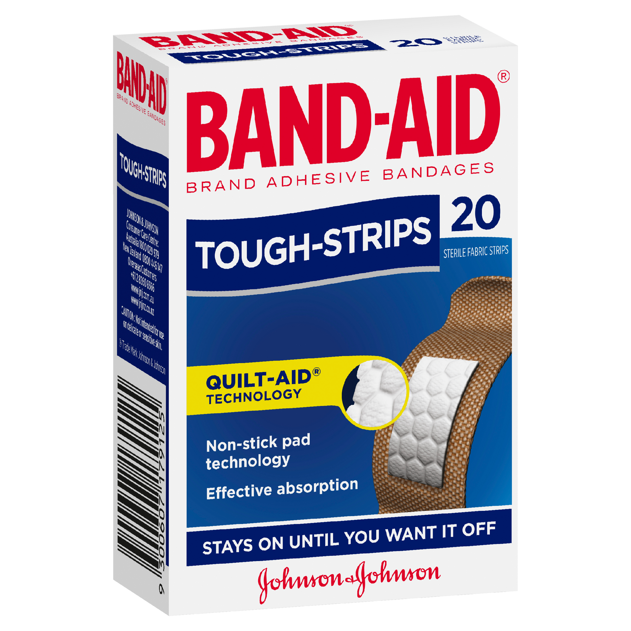 Band-Aid Tough Strips 20