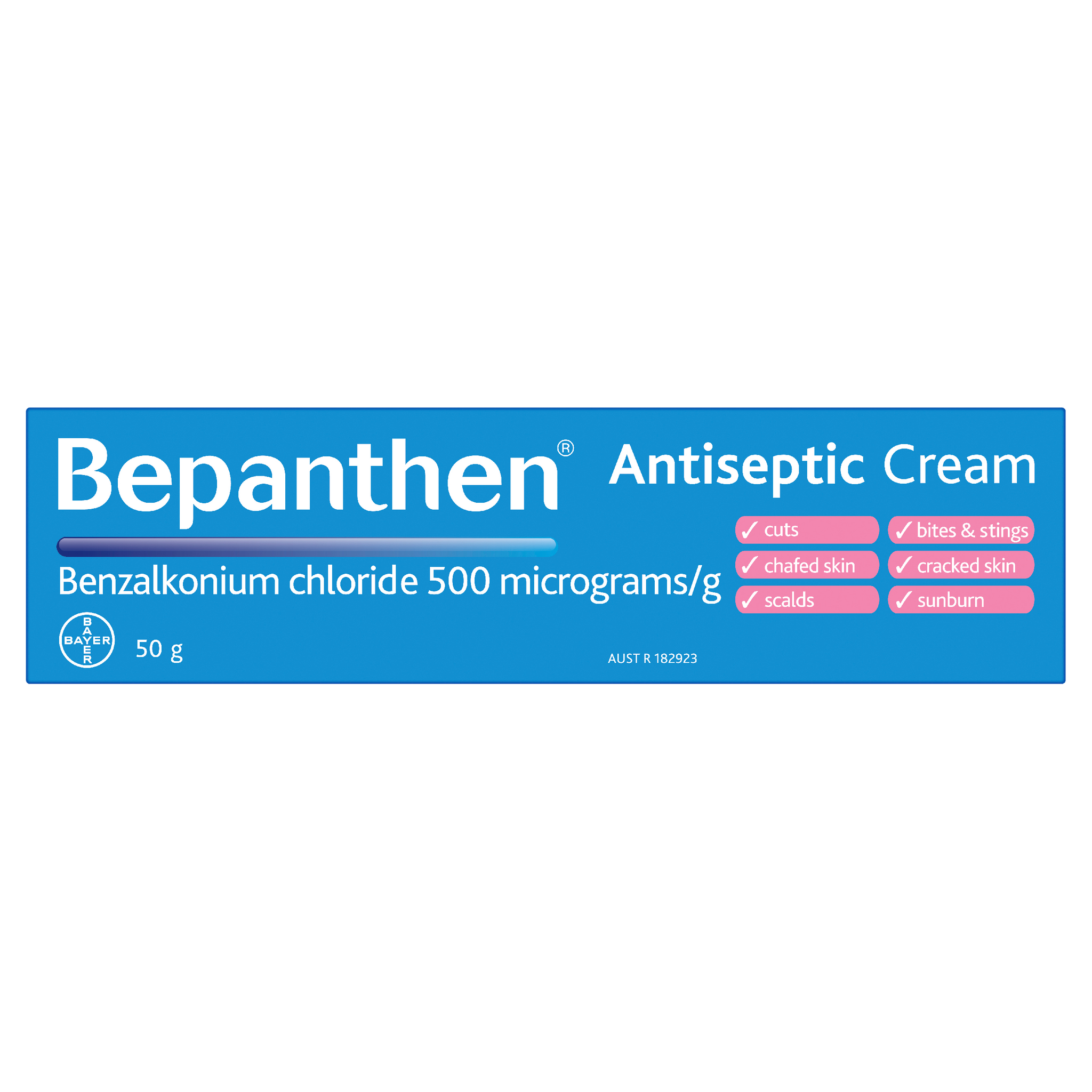 Bepanthen Antiseptic Soothing Cream 50g