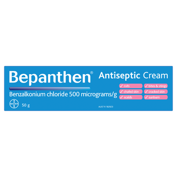 Bepanthen Antiseptic Soothing Cream 50g