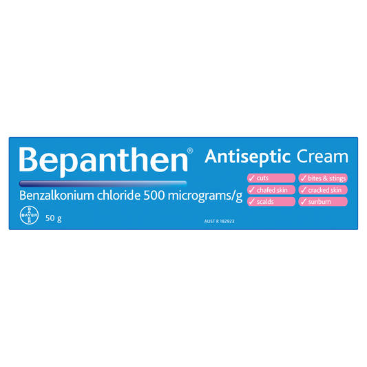 Bepanthen Antiseptic Soothing Cream 50g