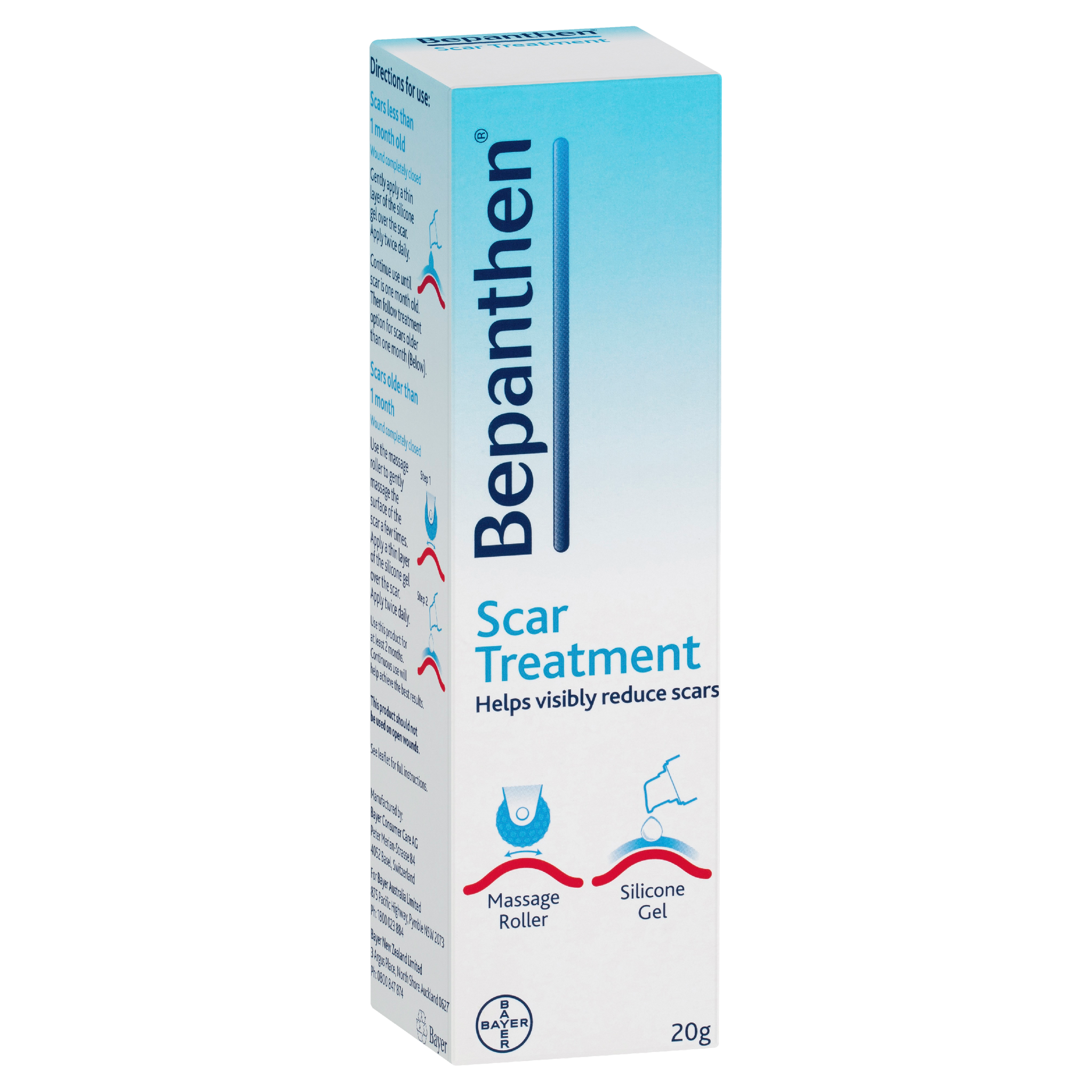 Bepanthen Scar Treatment Silicone Gel 20g