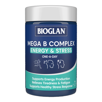 Bioglan Mega B Complex Energy & Stress 90 Tablets