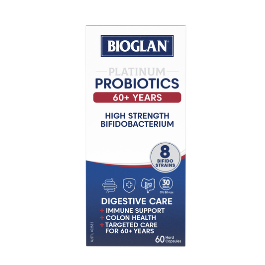 Bioglan Platinum Probiotics 60+ Years 60 Capsules