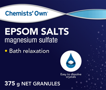 Chemists' Own Epsom Salts 375g Box