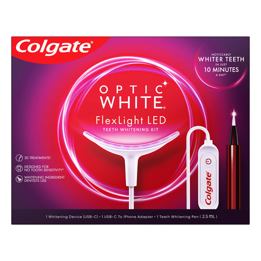 Colgate Optic White FlexLight LED Whitening Kit