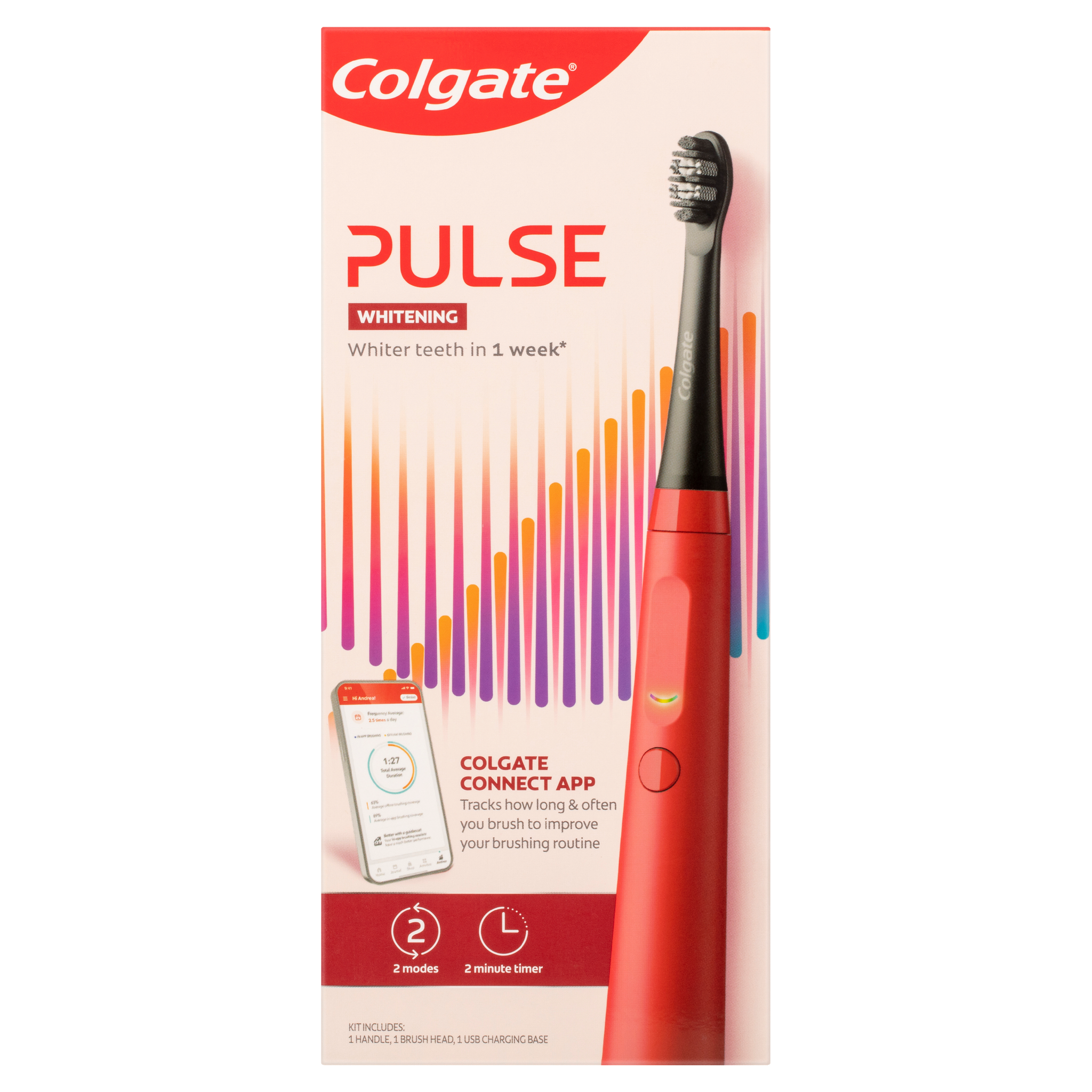 Colgate Pulse Series 1 Connected Whitening Electric Toothbrush