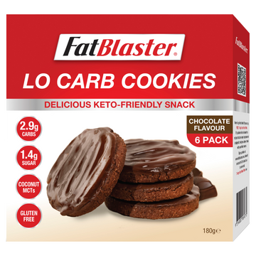 FatBlaster Lo Carb Cookie Chocolate Flavour 6 x 30g Pack