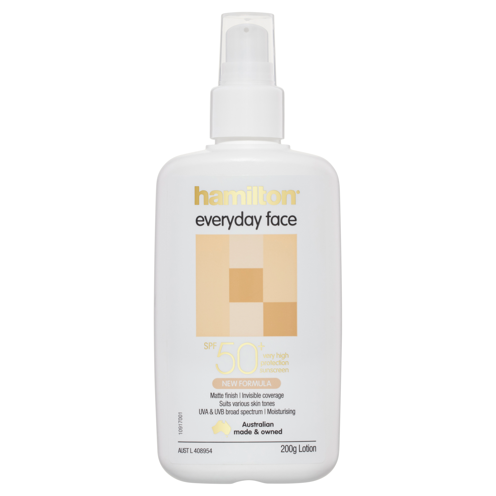 Hamilton Everyday Face Cream SPF50+ 200gm