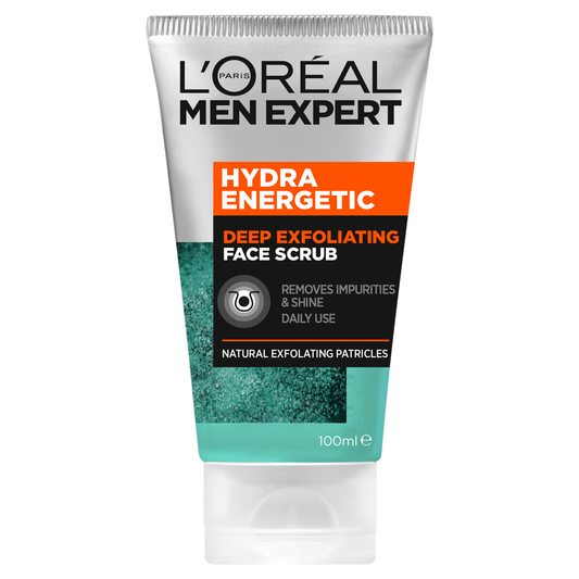 L'Oreal Paris Men Expert Hydra Energetic Deep Exfoliating Scrub 100ml