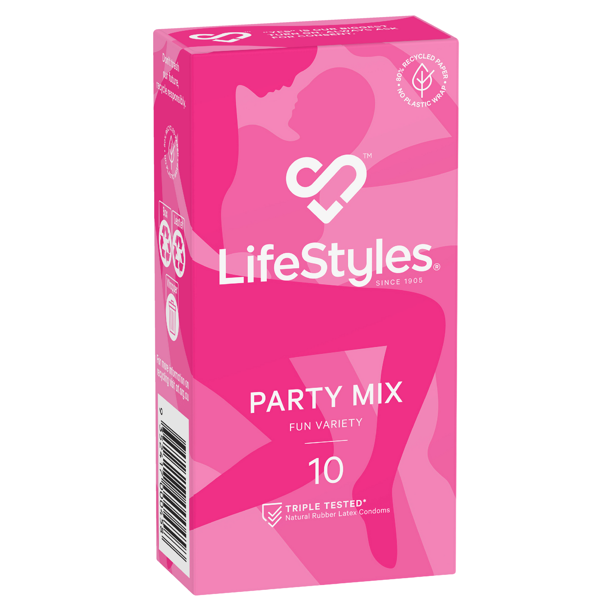 LifeStyles Party Mix Condoms 10 Pack