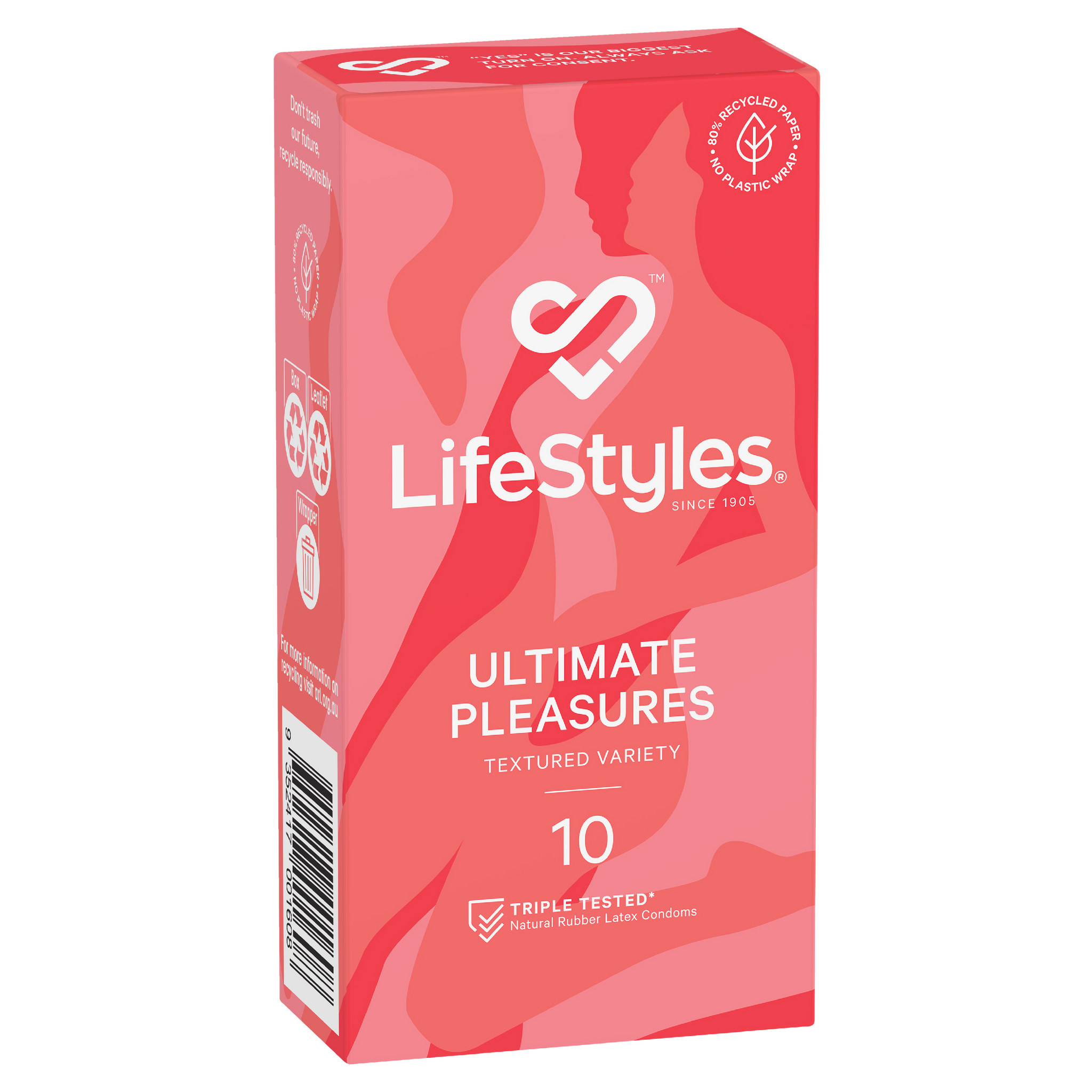 LifeStyles Ultimate Pleasures Condoms 10 Pack