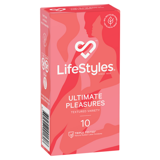 LifeStyles Ultimate Pleasures Condoms 10 Pack