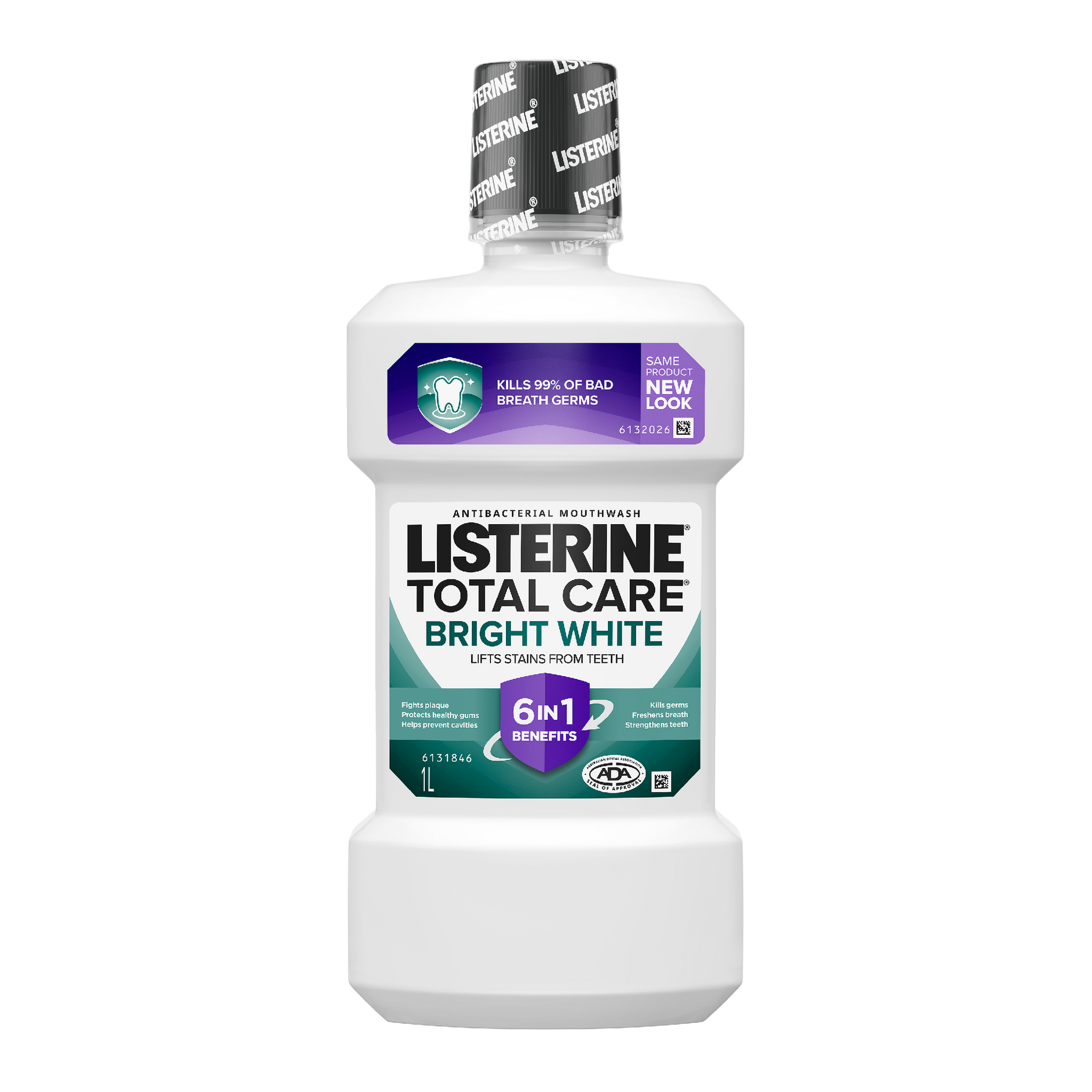 Listerine Total Care Bright White Mouthwash 1 Litre
