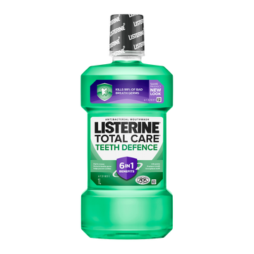 Listerine Total Care Teeth Defence Mouthwash 1 Litre