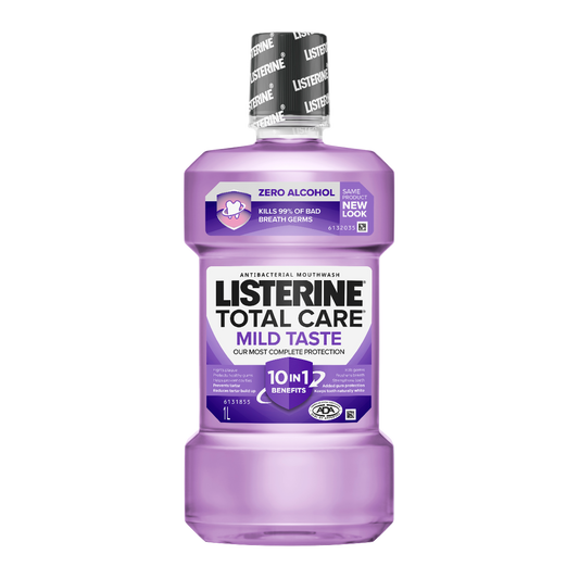 Listerine Total Care Zero Alcohol Mouthwash 1 Litre