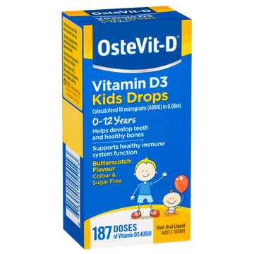 OsteVit-D Vitamin D3 Kids Drops 15ml
