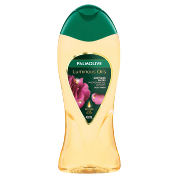 Palmolive Luminous Oils Body Wash 400mL, Northern Rivers Macadamia Oil & Peony, Nourish and Glow