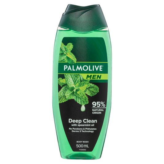 Palmolive Men Body Wash Active with Sea Minerals Shower Gel 500ml