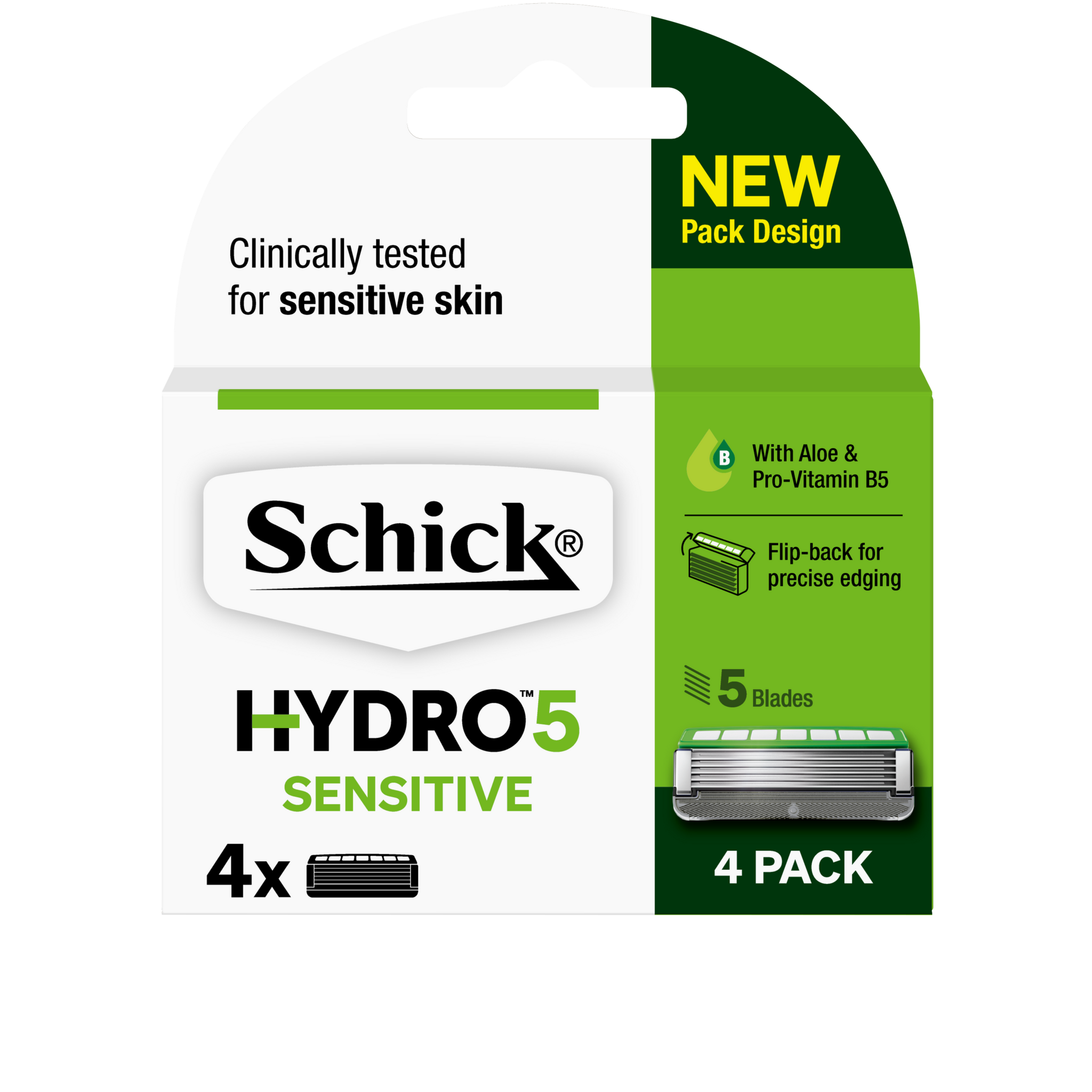 Schick Hydro 5 Sense Sensitive Refill 4 pack