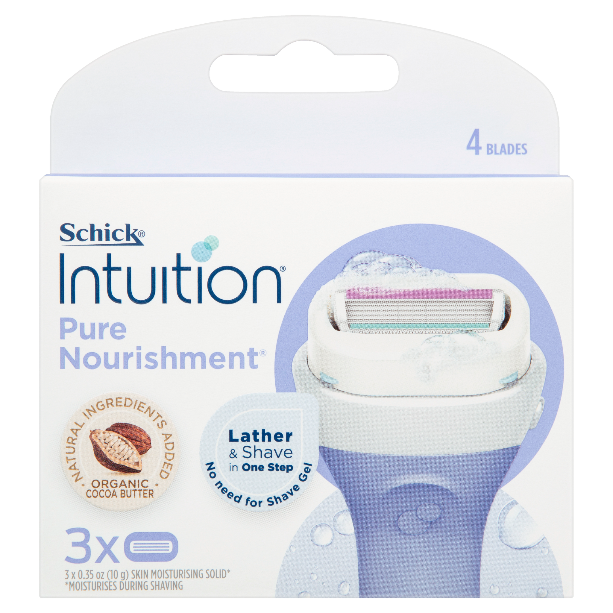 Schick Intuition Pure Nourishment Refills 3pk