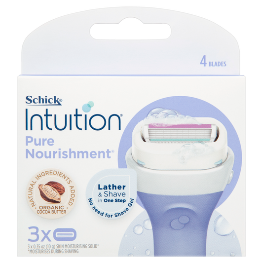 Schick Intuition Pure Nourishment Refills 3pk