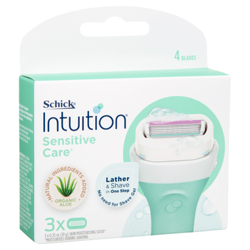 Schick Intuition Sensitive Care Refills 3pk