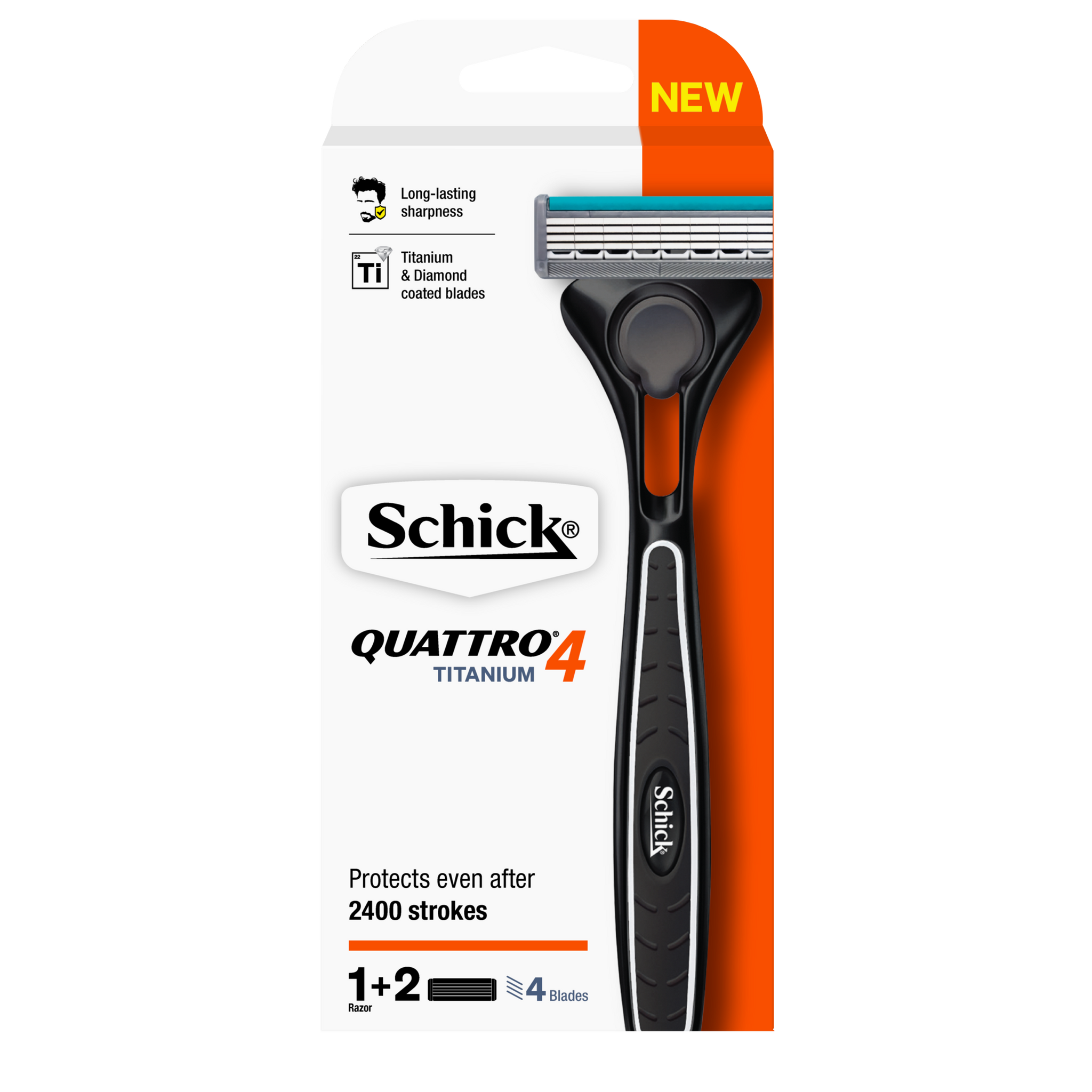 Schick Quattro Titanium 4 Razor Kit