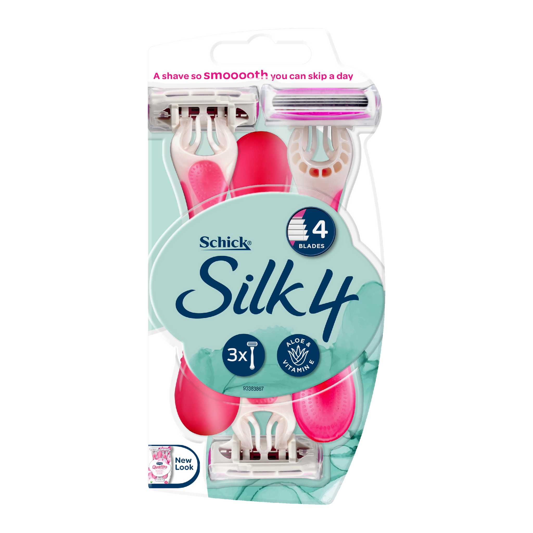 Schick Silk Disposable Razors 3 Pack