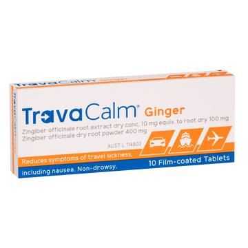 TravaCalm Ginger 10 Tablets