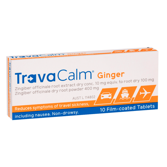 TravaCalm Ginger 10 Tablets