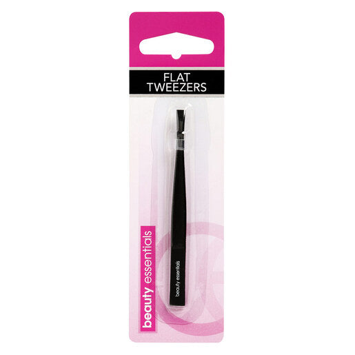 Beauty Essentials Flat Tweezers 1 ea