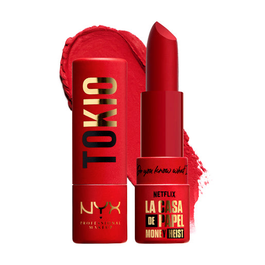 NYX Professional Makeup Limited Edition Money Heist Lipstick Rebel Red 4 g