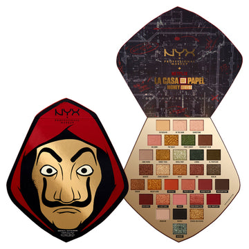 NYX Professional Makeup Limited Edition Money Heist 32 Pan Mask Palette 28.8 g