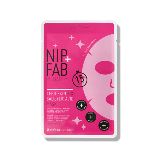NIP+FAB Teen Skin Fix Salicylic Sheet Mask 25 ml