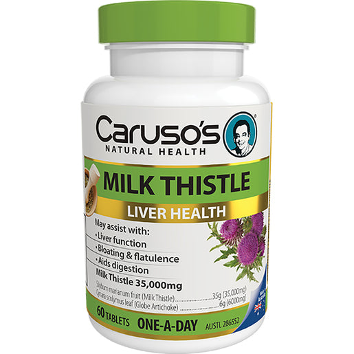 Caruso's Natural Health Milk Thistle 60 tablets