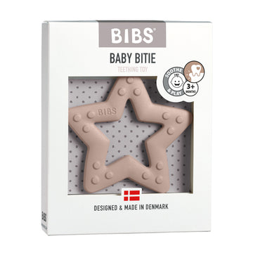 Bibs Baby Bitie Teether Star - Blush 1 ea