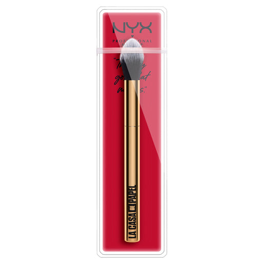 NYX Professional Makeup Limited Edition Money Heist Gold Bar Brush 1 ea