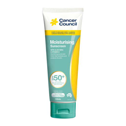 Cancer Council Moisturising Sunscreen SPF 50+ 110 ml