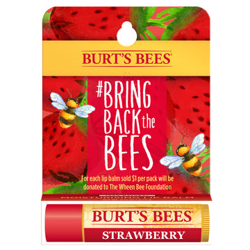 Burts Bees Strawberry Moisturizing Lip Balm 4.25 g