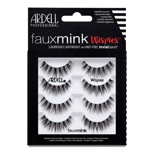 Ardell Faux Mink Lashes Wispies 4 pairs