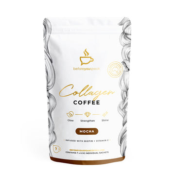 BEFOREYOUSPEAK Collagen Coffee Glow Mocha 6.5g 7 pack